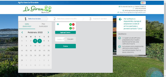 Come scegliere le date