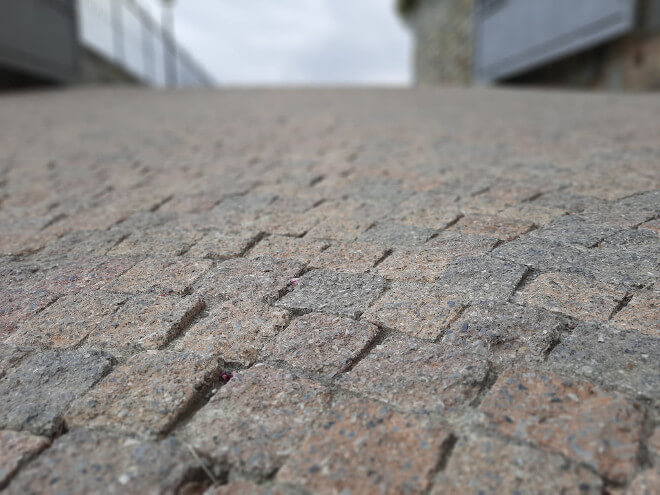 Particolari dei ciotoli