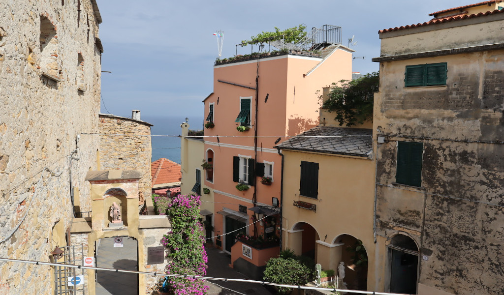 La vista dalla terrazza del Museo Etnografico