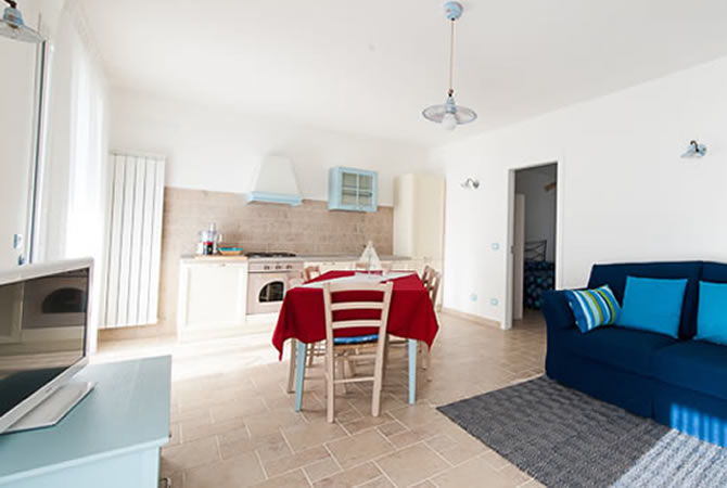 Immagine cucina dell’appartamento Gelsomino