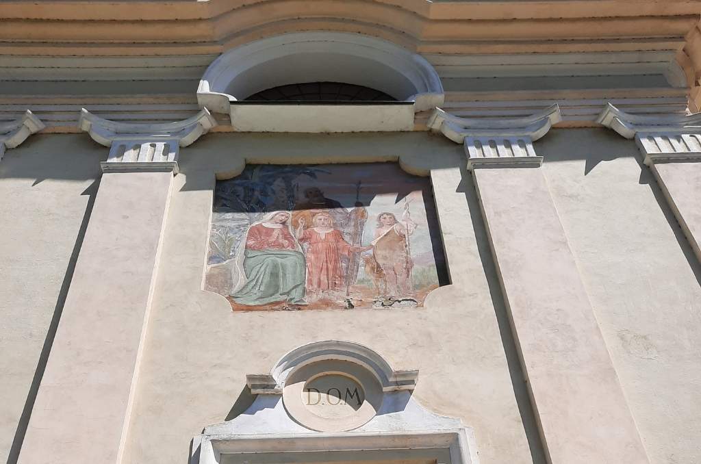 Chiesa del Santissimo Nome di Maria Dettaglio della chiesa del Santissimo Nome di Maria