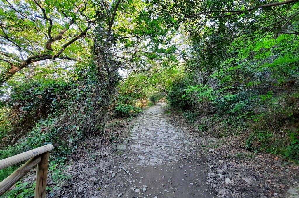 L’unico tratto della Via Julia Augusta rimasto nei pressi di Alassio