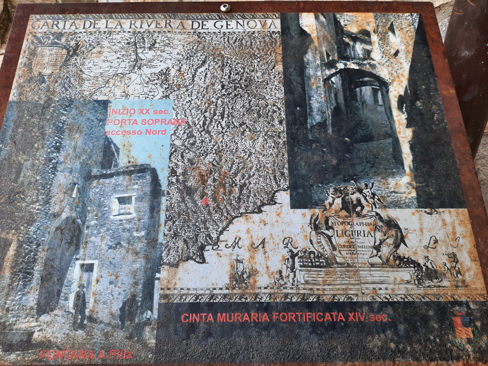 Immagine di un cartello storico