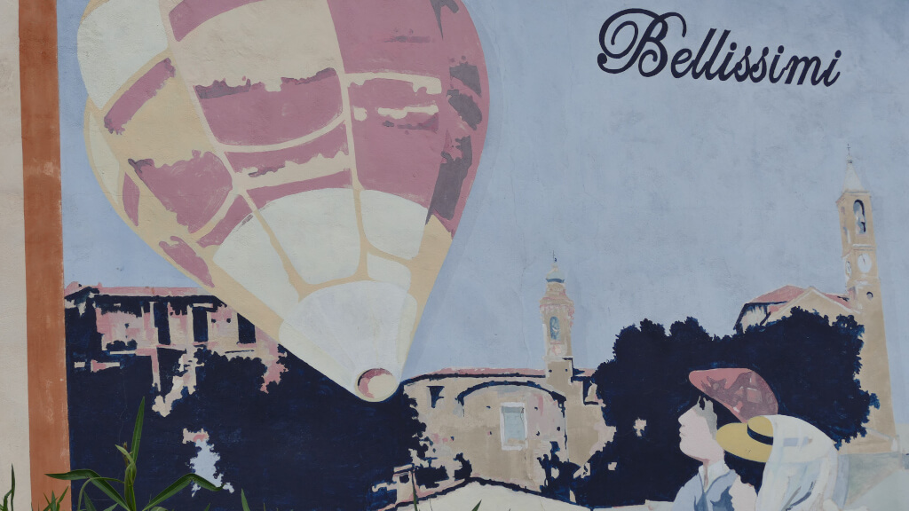Un murale a Bellissimi