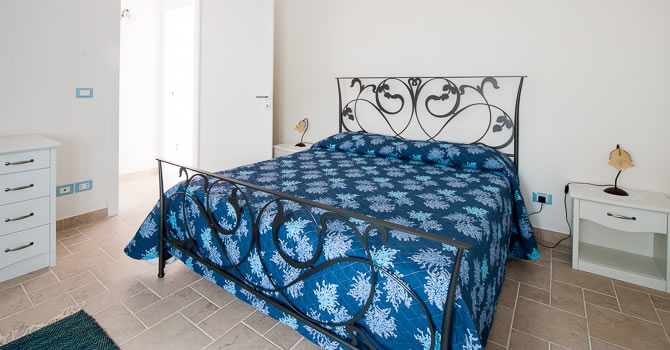 Immagine della camera da letto dell’appartamento Non ti scordar di me