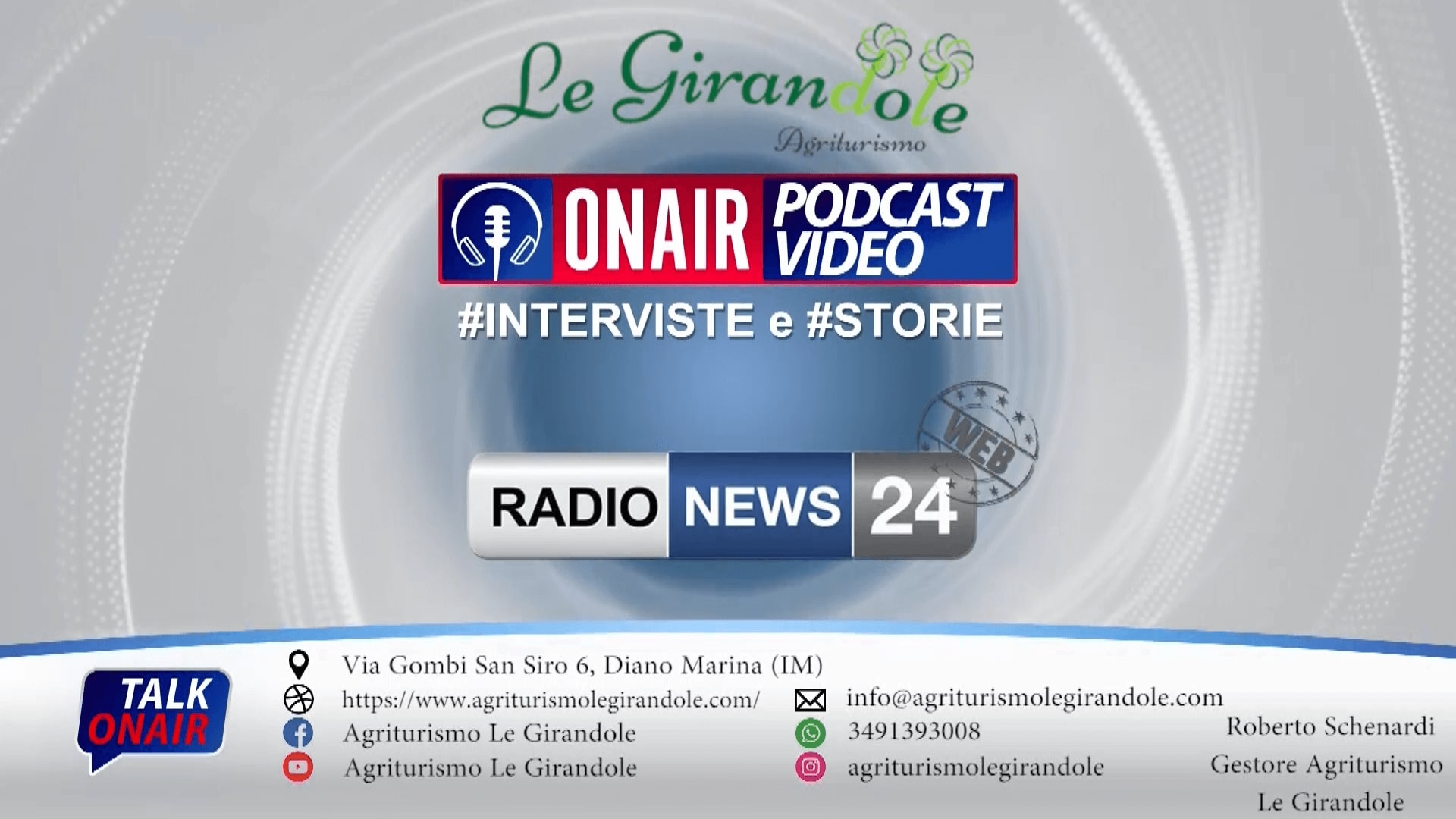 Le Girandole on Radio News 24