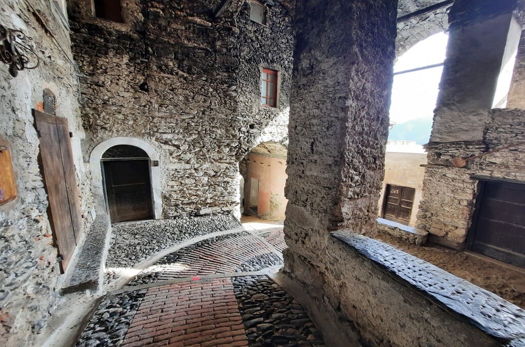 Uno scorcio del quartiere della Sambughea a Triora