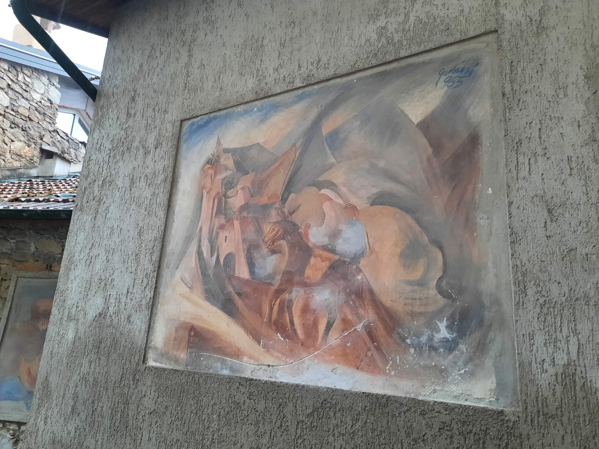 Pitture murali ad Apricale