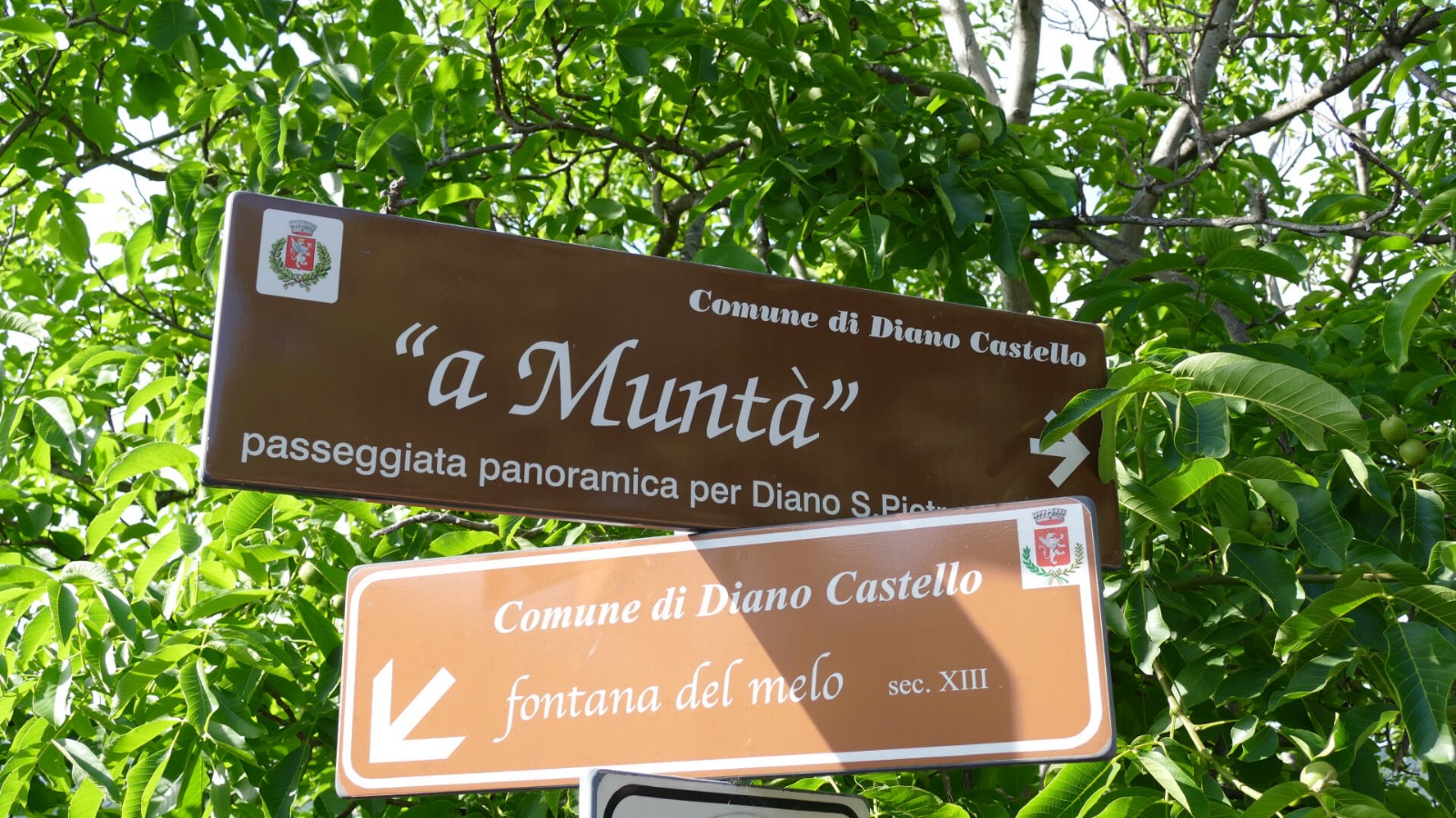 From the Ciapà Park to the Melo Fountain