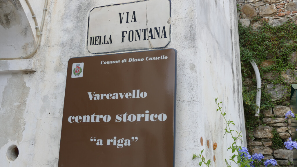 Indicazione a Varcavello