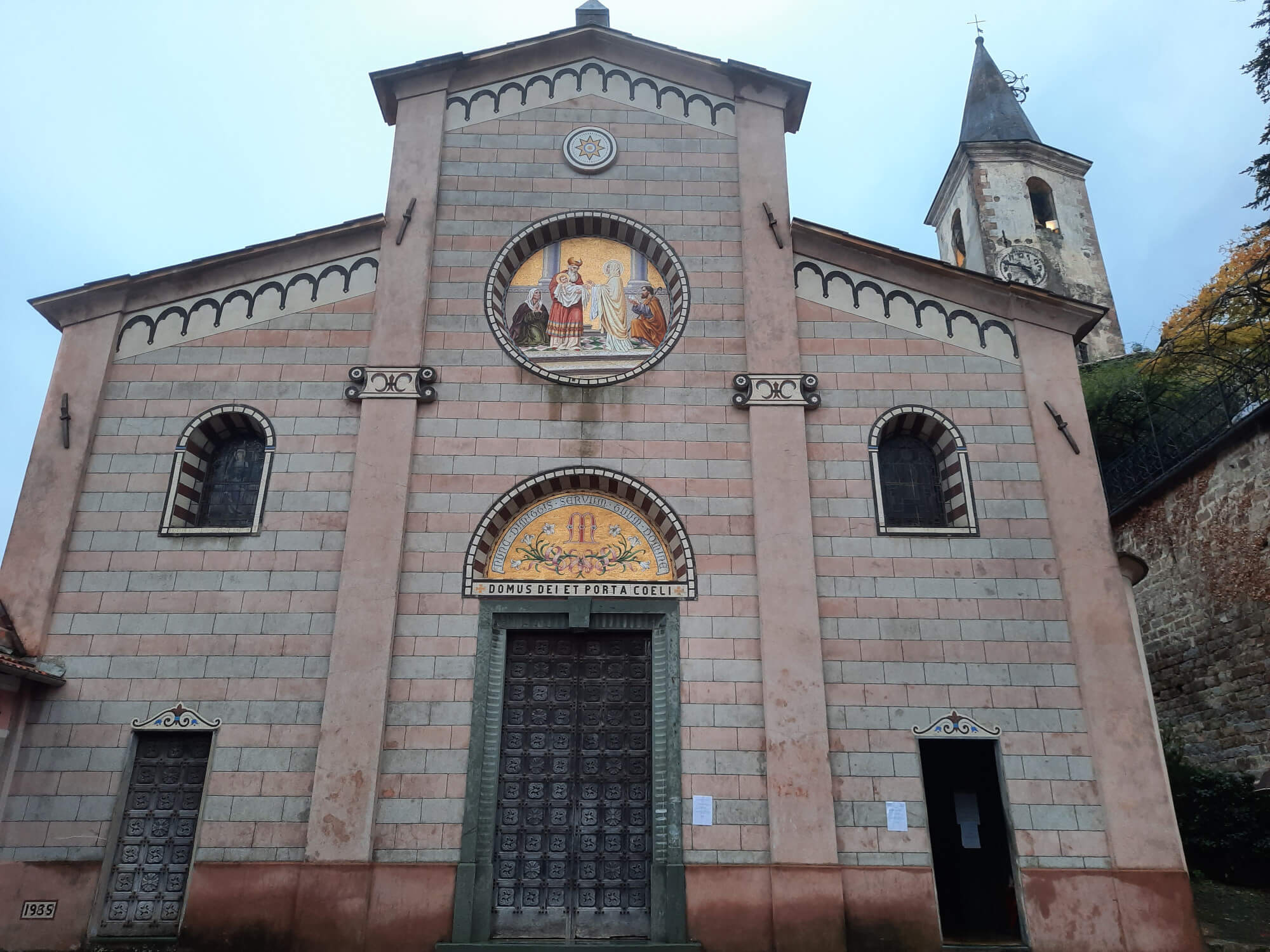 La chiesa della Purificazione di Apricale