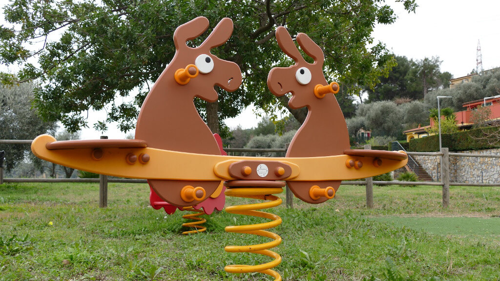 Parco giochi a Pairola